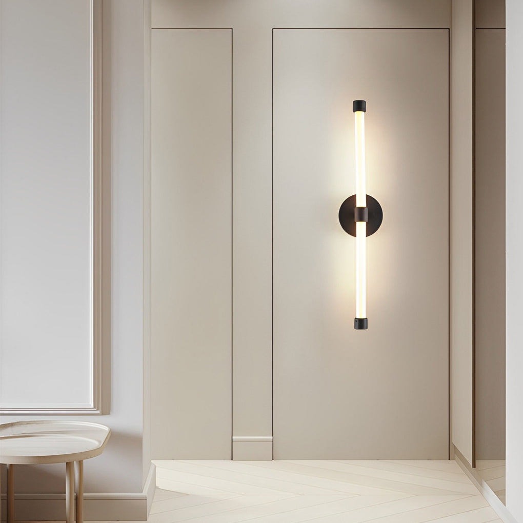 Minimalist Strip Three Step Dimming LED Modern Wall Sconce Lighting-Lighom