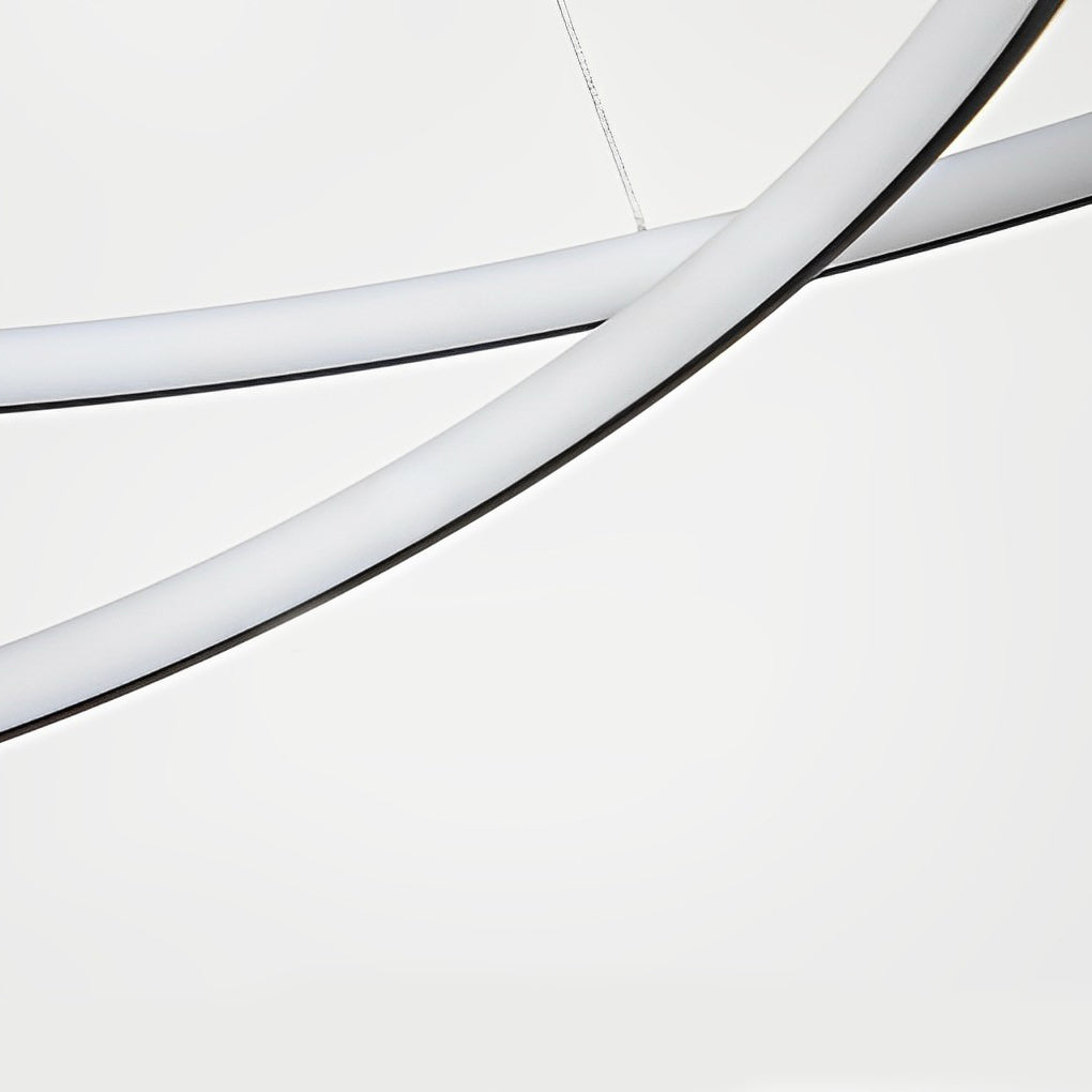 Circle Dimmable LED Nordic Pendant Chandelier
