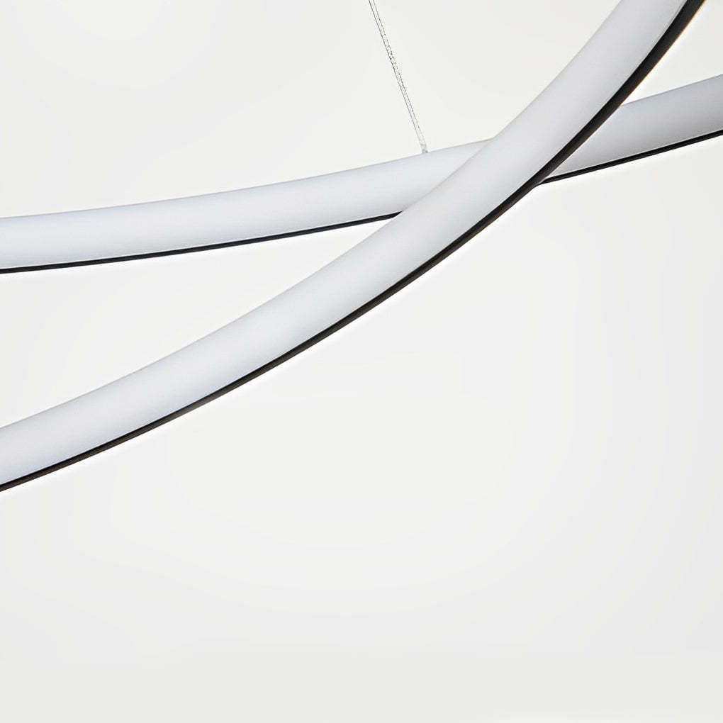 Circle Dimmable LED Nordic Pendant Chandelier