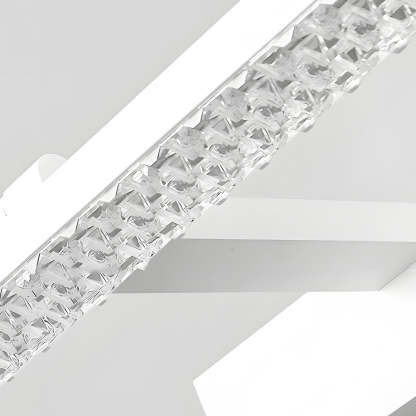 160�� Adjustable LED Bathroom Vanity Light with Crystal-Inspired Acrylic Shade, Dimmable-Lighom