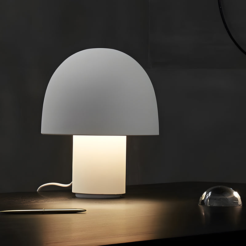 Touch-Control Dome Mushroom Frosted Ambient Table Lamp-Lighom