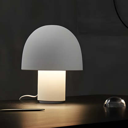 Touch-Control Dome Mushroom Frosted Ambient Table Lamp-Lighom