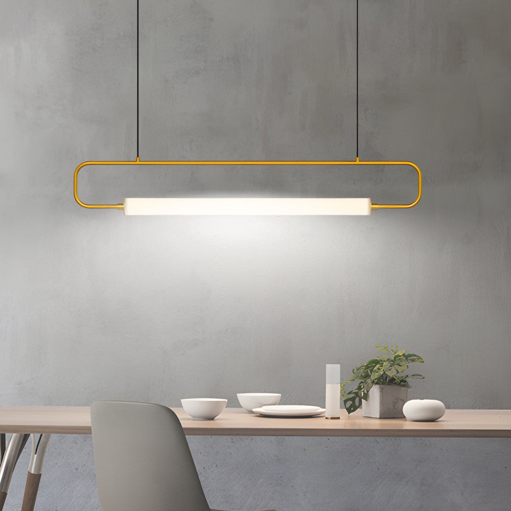 LED Linear Bar Modern Island Pendant Light