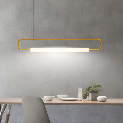 LED Linear Bar Modern Island Pendant Light