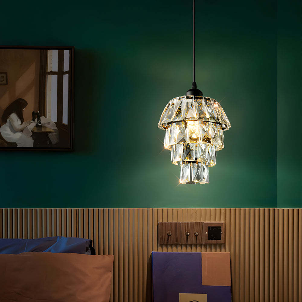 Mini Crystal Small Pendant Light