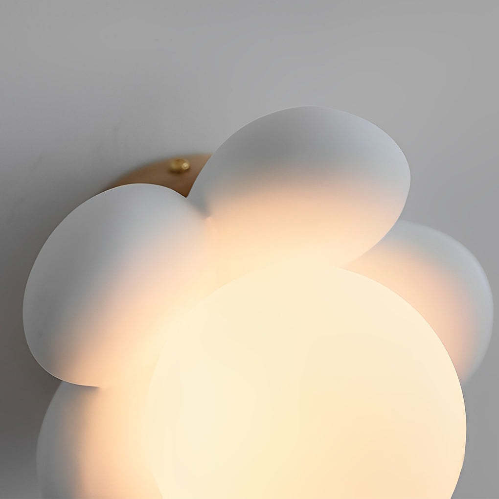 Cute Flower Nordic Bedroom Wall Sconce