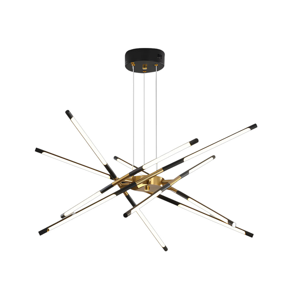 Modern Stepless Dimming Long Strip Sputnik