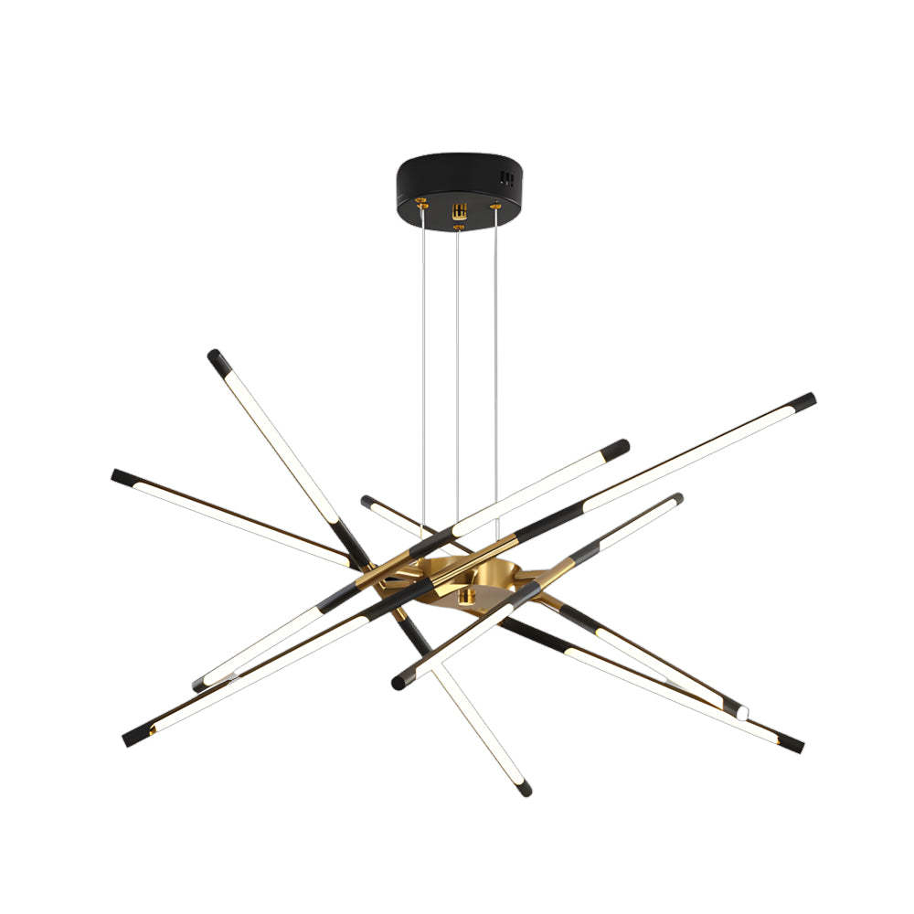Modern Stepless Dimming Long Strip Sputnik