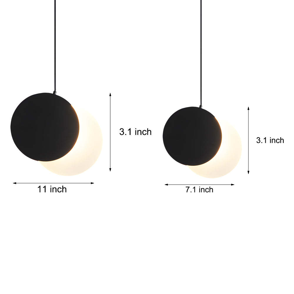 Lunar Eclipse Adjustable LED Kitchen Pendant