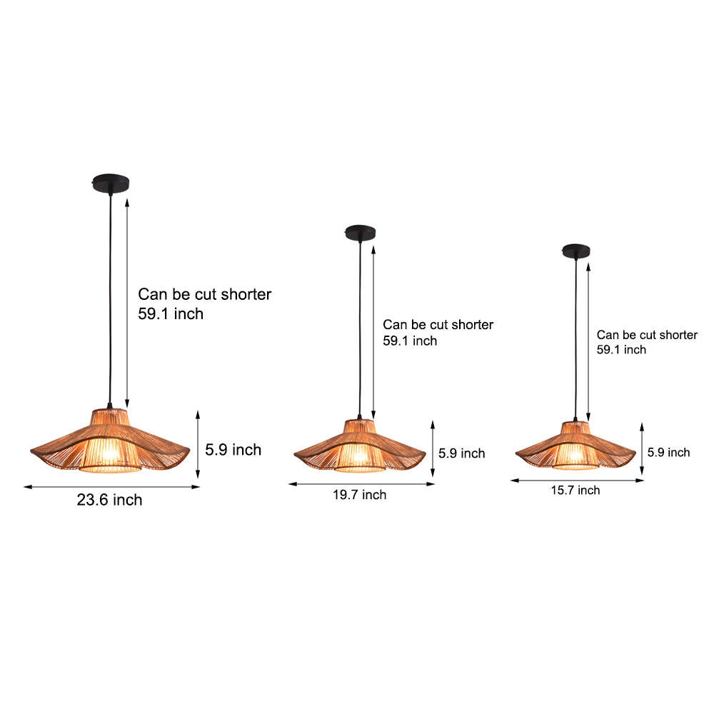 Double-Layer Umbrella Kitchen Pendant Light