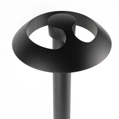 Mushroom Shaped LED Waterproof Black Modern Outdoor Lawn Light Path Lights-Lighom