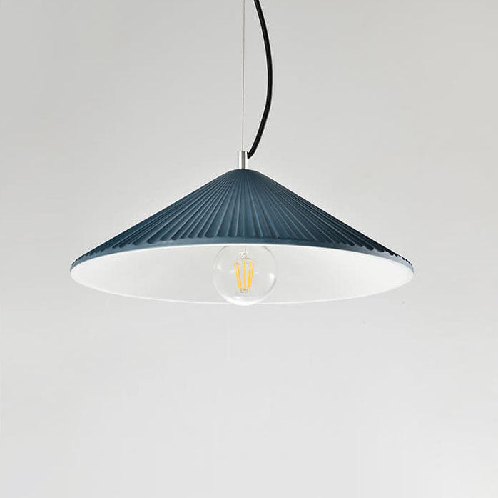 Nordic Textured Resin Umbrella Pendant Light