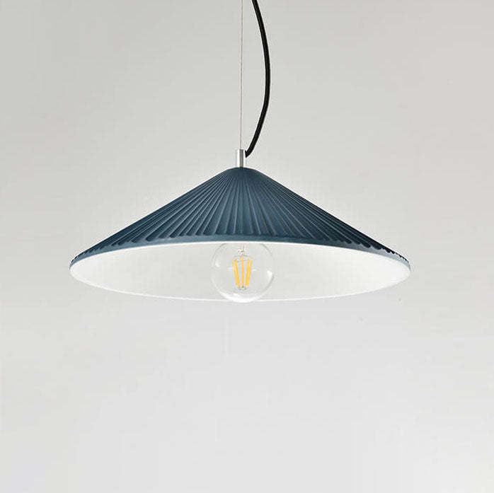 Nordic Textured Resin Umbrella Pendant Light
