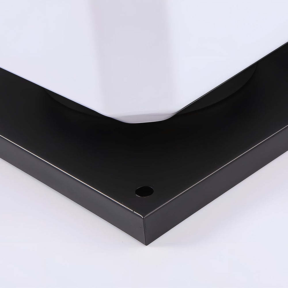Waterproof Cube Outdoor LED Pier Mount Post Lamp for Garden-Lighom