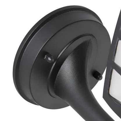 Retro Waterproof Black Vintage Outdoor Wall Lamp Plug in Wall Sconce Lighting-Lighom