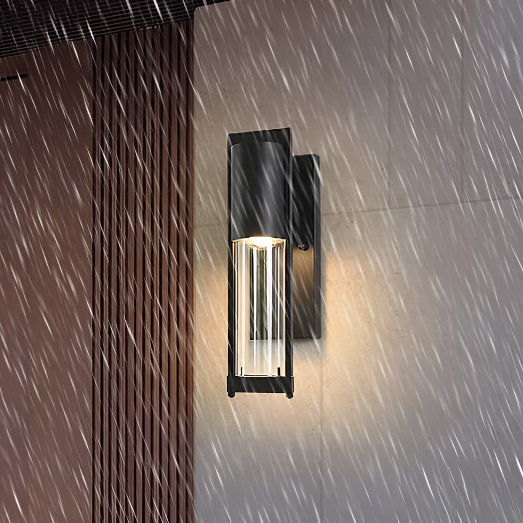 Antique Waterproof Glass Modern Outdoor Wall Sconce Lighting Wall Lamp-Lighom