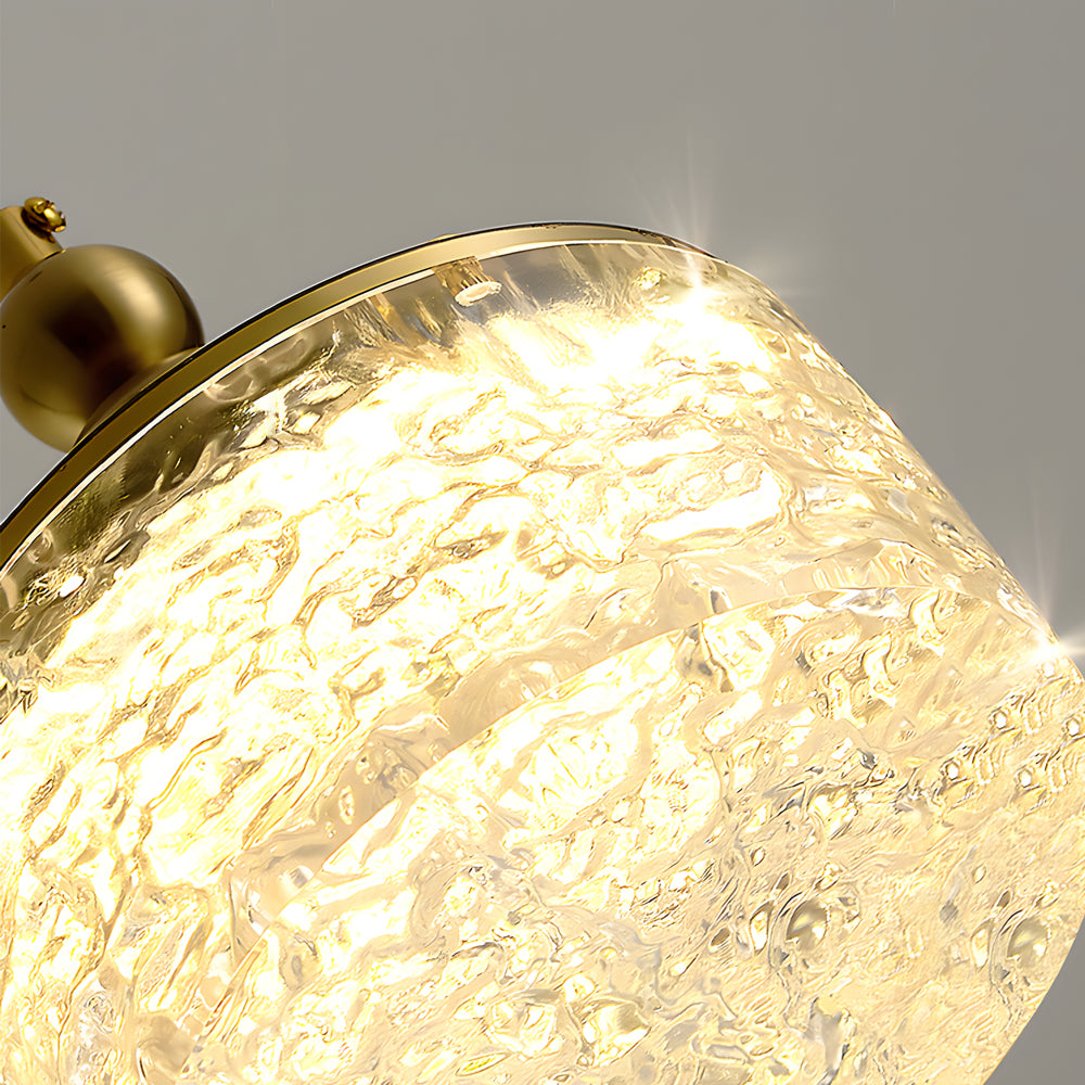 Acrylic Ice Texture Modern Hanging Light