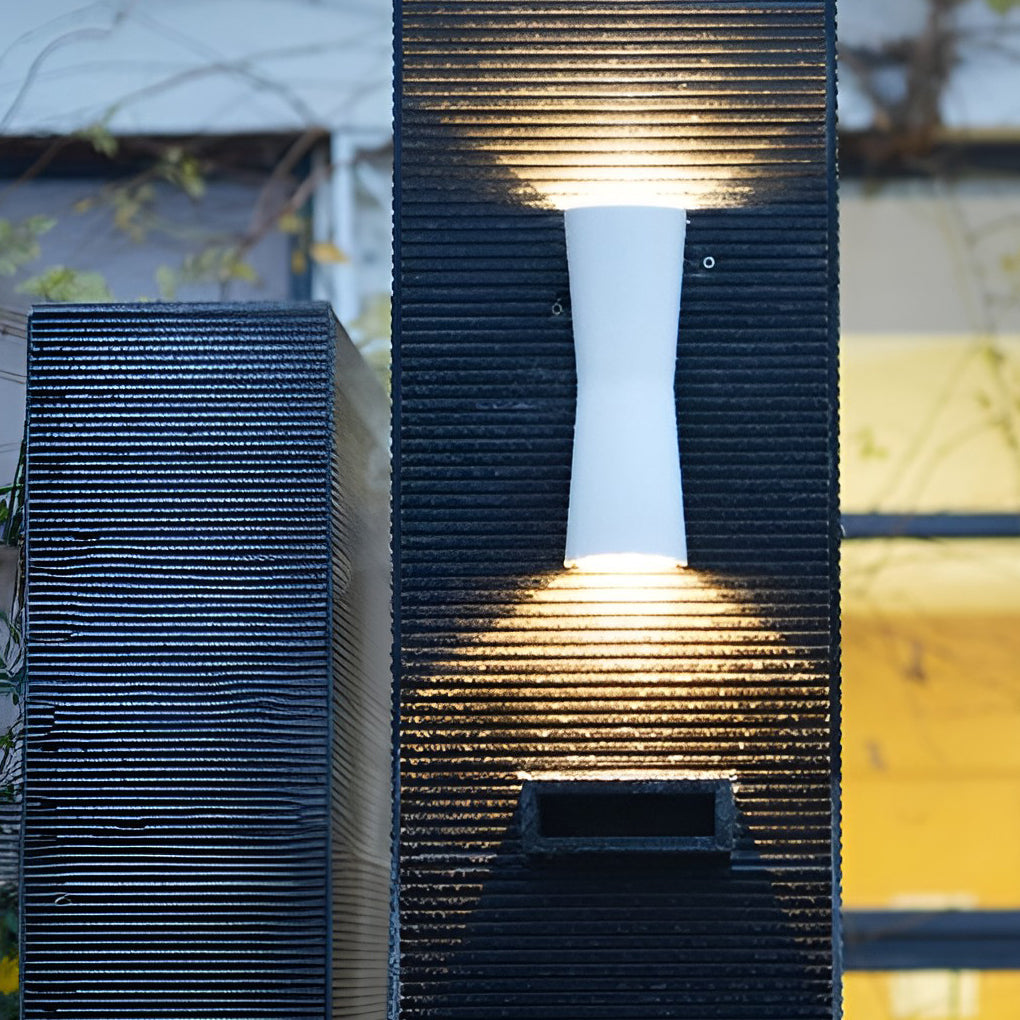Waterproof LED Up and Down Lights Modern Wall Lamp Wall Washer Light-Lighom