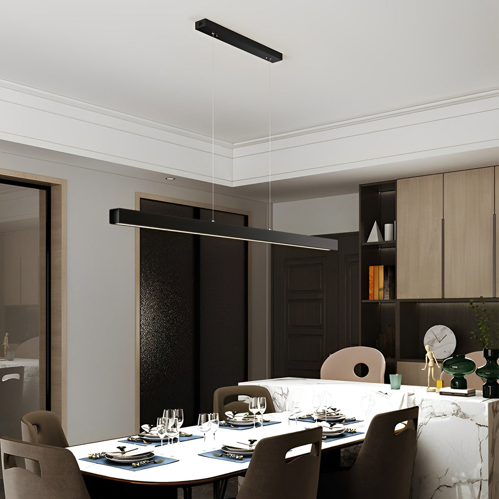 Minimalist Strip Stepless Dimming Black Modern - Cw
