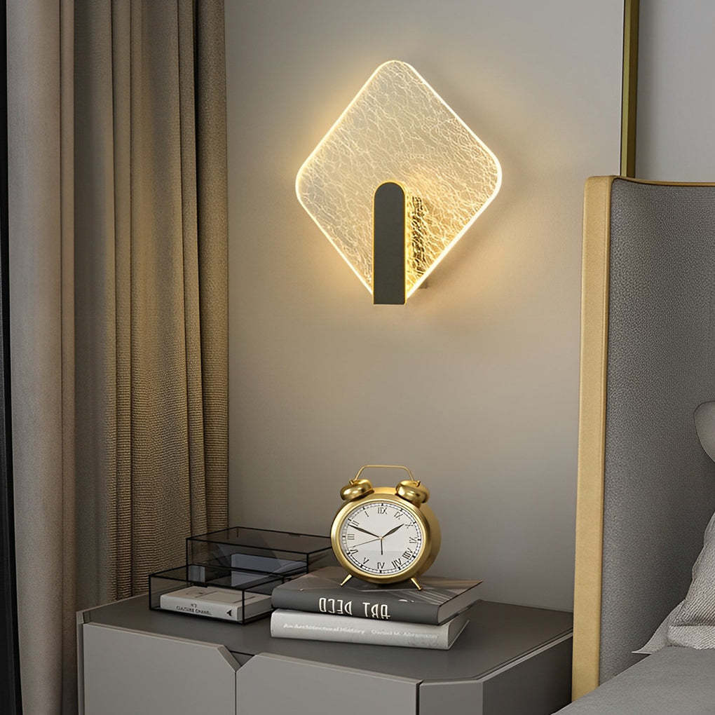 Minimalist Round Modern LED Bedside Wall Lamp