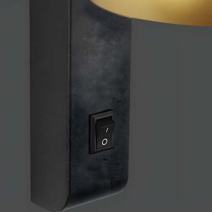 Round 6W LED Wall Sconce Rotatable Bedside Lamp-Lighom