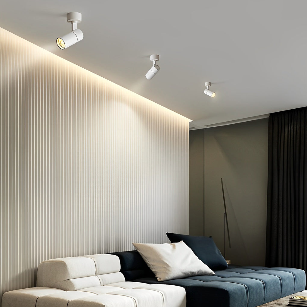 Up-Down Adjustable Round LED Ceiling Spotlight