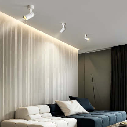 Up-Down Adjustable Round LED Ceiling Spotlight