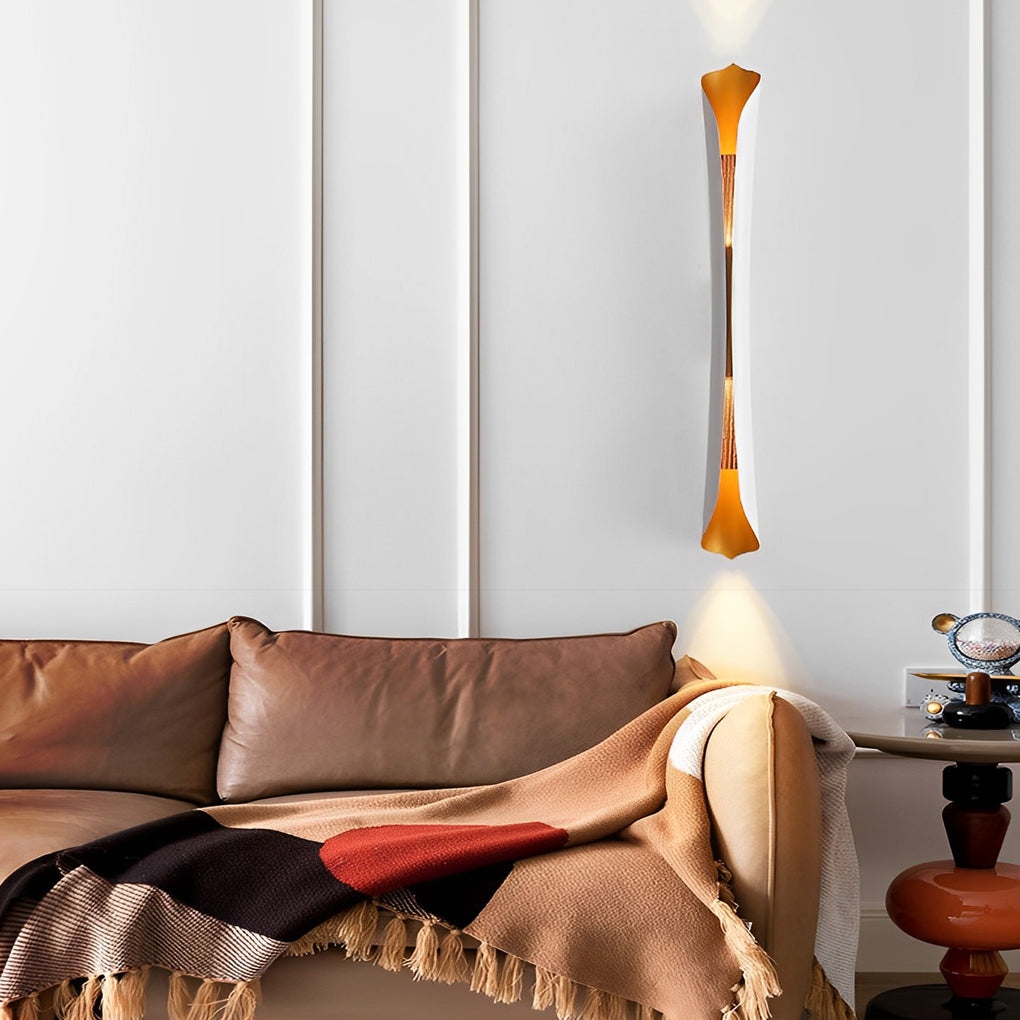 Iron Creative Up And Down Lighting COB Modern Wall Sconce Lighting-Lighom