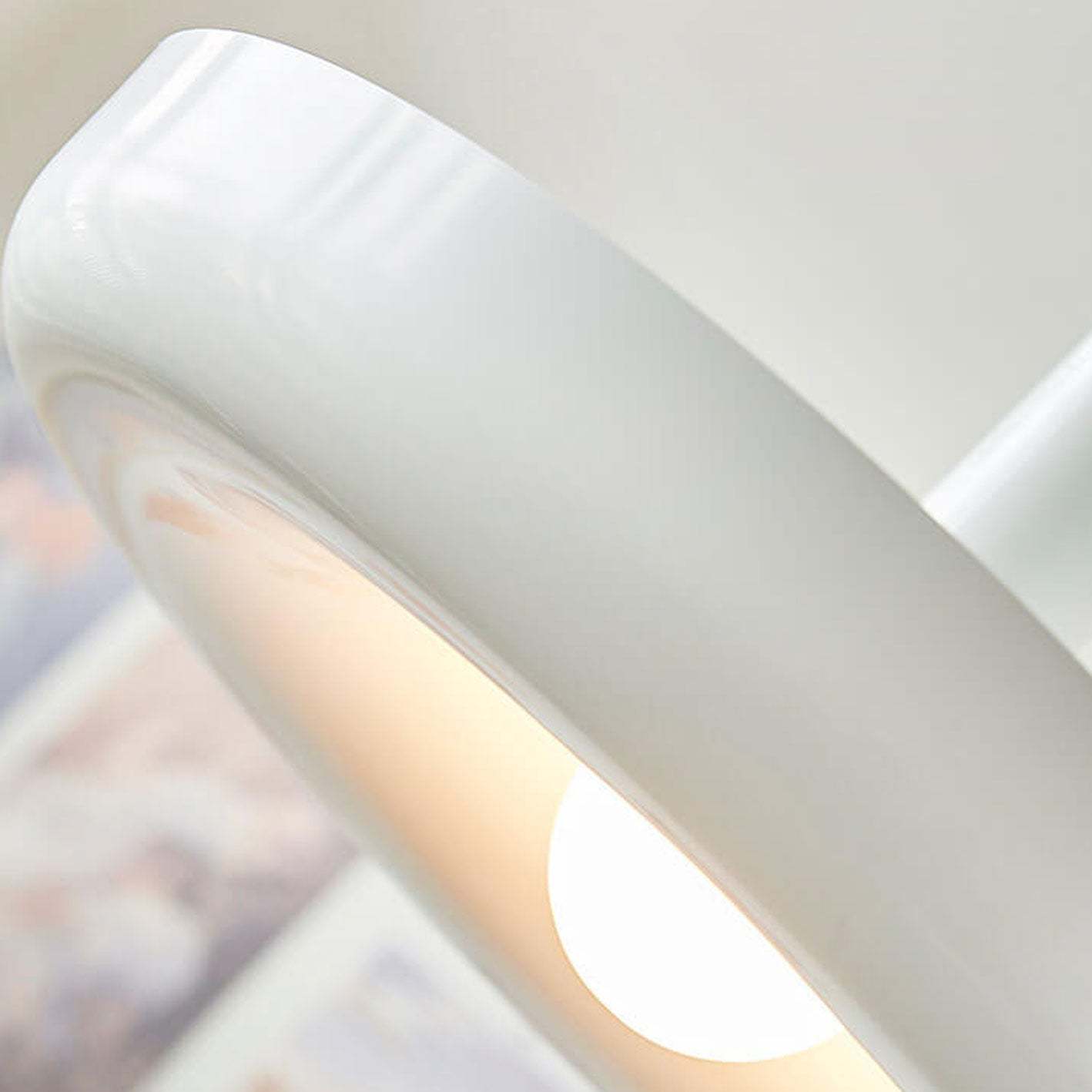 Nordic Minimalist UFO Metal Disc Pendant Light