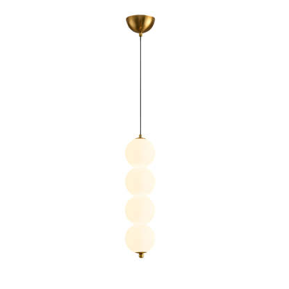Modern Round Vertical Ball Dimmable LED Pendant Chandelier