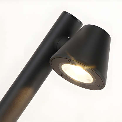 Nut 1/2-LED Outdoor Lawn Bollard Light-Lighom