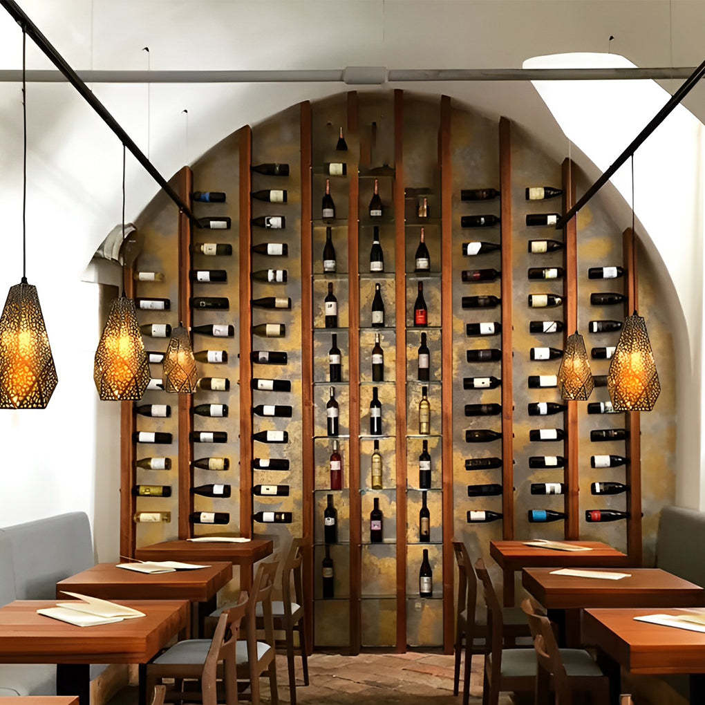 Hollow Stainless Steel Gourd Postmodern Chandelier