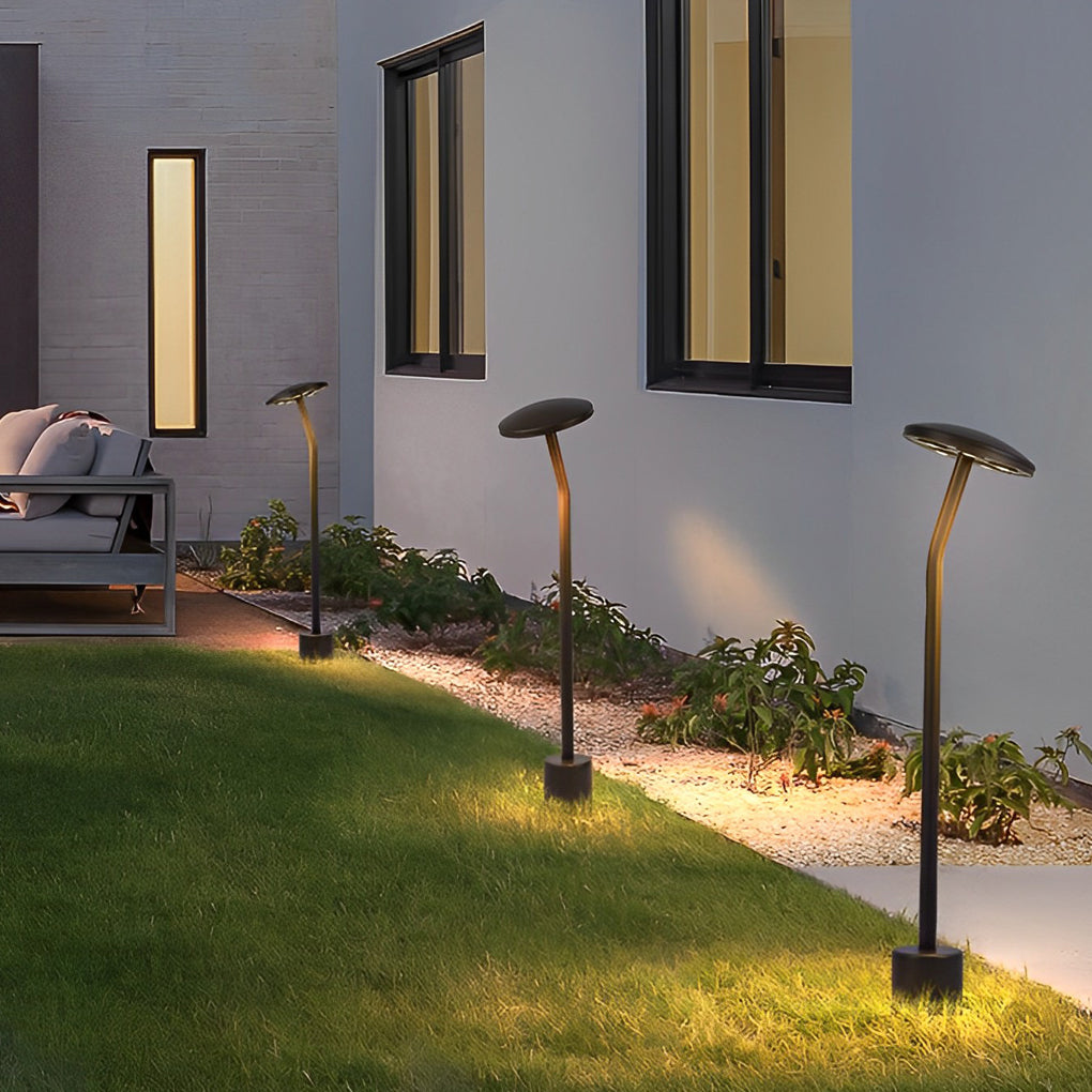Outdoor Waterproof Mushroom Creative LED Modern Lawn Light Path Lamp-Lighom