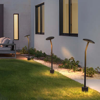 Outdoor Waterproof Mushroom Creative LED Modern Lawn Light Path Lamp-Lighom