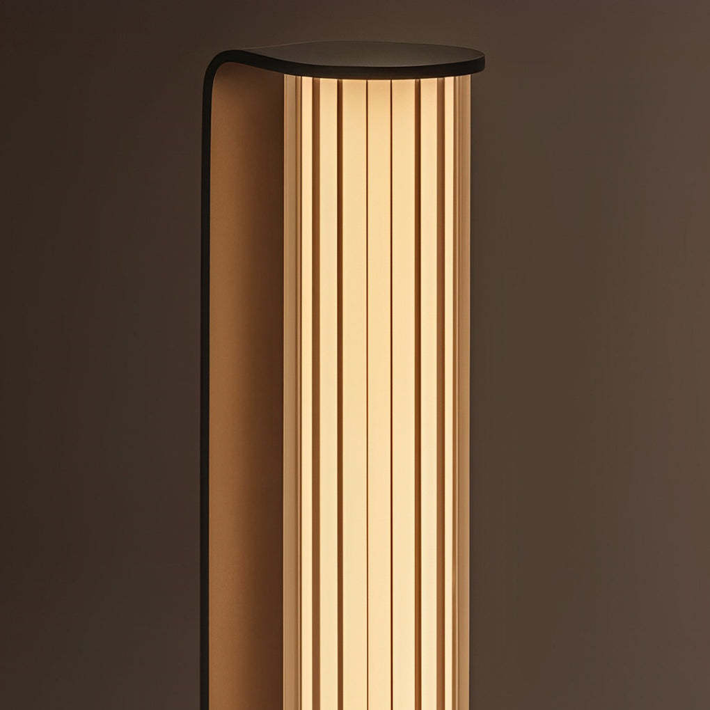 Simple Outdoor Waterproof LED Black Modern Pathway Lights Lawn Lamp-Lighom