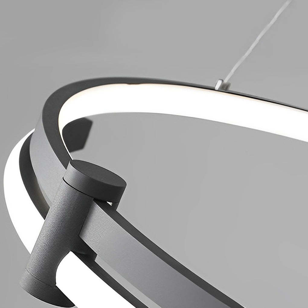 Minimalist Round Dimmable LED Nordic Chandelier
