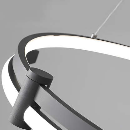 Minimalist Round Dimmable LED Nordic Chandelier