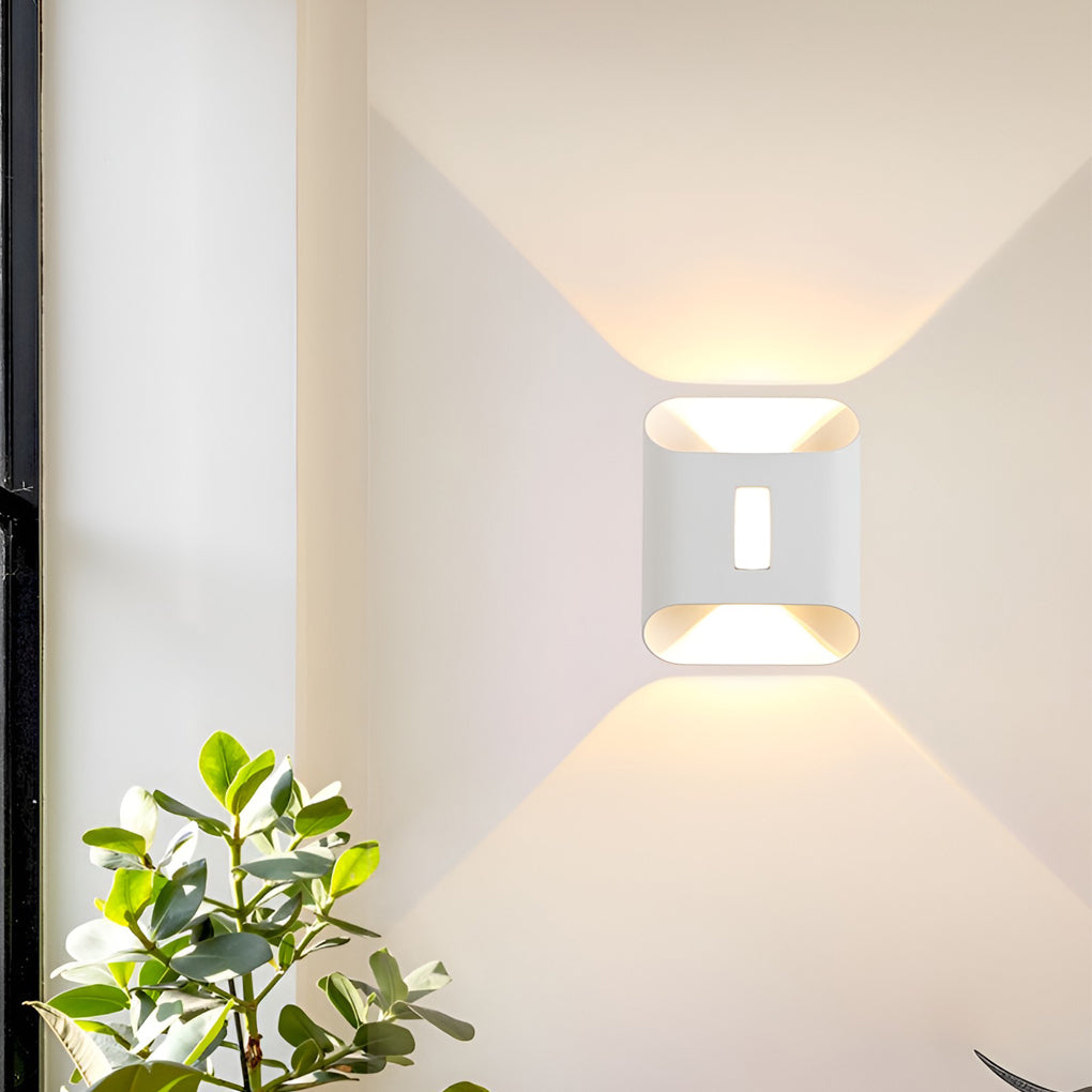 Waterproof LED Up and Down Lights Modern Wall Lamp Wall Sconce Lighting-Lighom