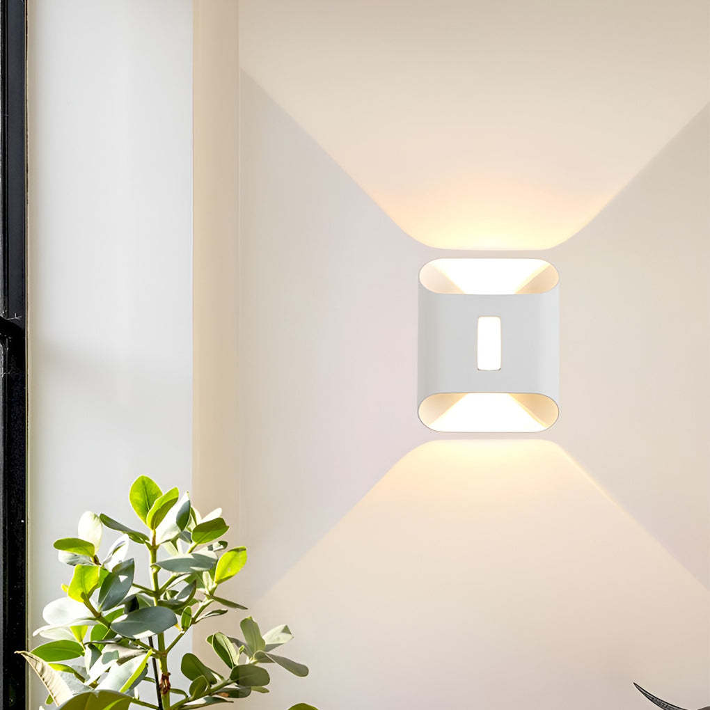 Waterproof LED Up and Down Lights Modern Wall Lamp Wall Sconce Lighting-Lighom