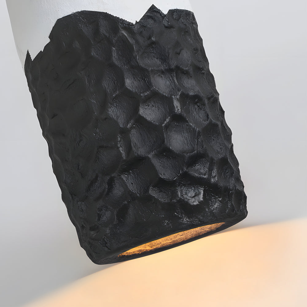 Handmade HDPE Wabi-Sabi Japanese Pendant Light