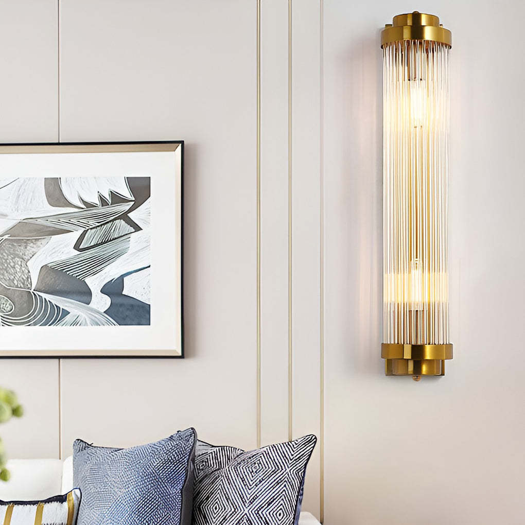 Adjustable Warm White Light LED Crystal Golden Nordic Wall Lamp Wall Sconce Lighting-Lighom