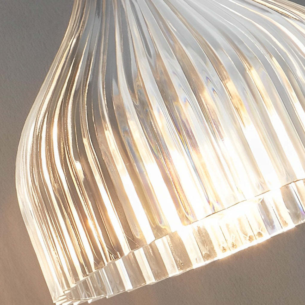 Pleated Shade Iron Modern Decorative Wall Sconce
