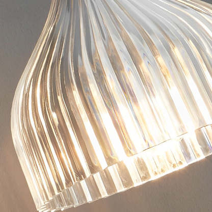 Pleated Shade Iron Modern Decorative Wall Sconce