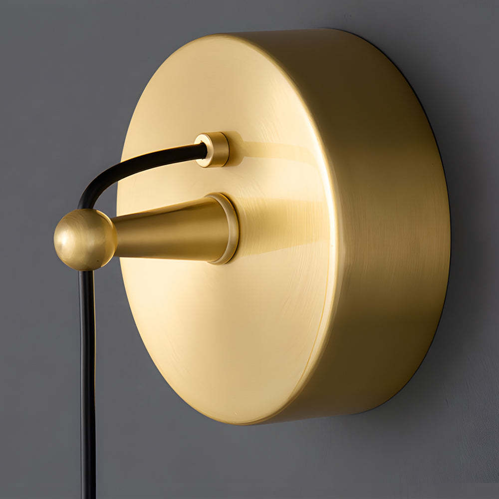 Long Copper Acrylic 3-Step Dimming Modern Pendant Light