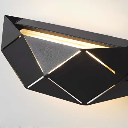 Minimalist Creative Geometric Iron Acrylic Modern Wall Lights Wall Lamp-Lighom