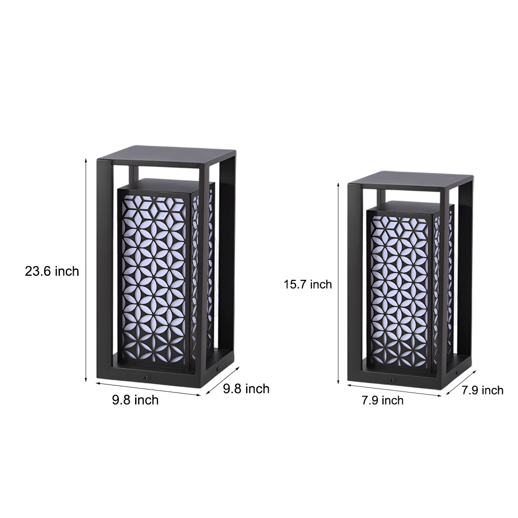 Vintage Waterproof Ip65 Galvanized Sheet Modern Outdoor Pathway Lights-Lighom