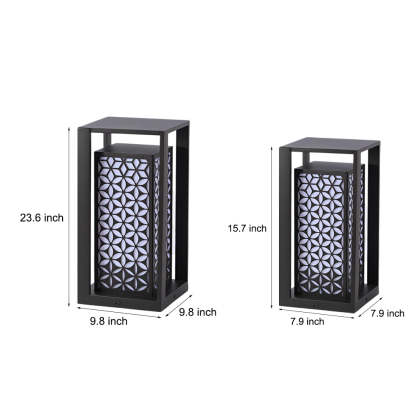 Vintage Waterproof Ip65 Galvanized Sheet Modern Outdoor Pathway Lights-Lighom