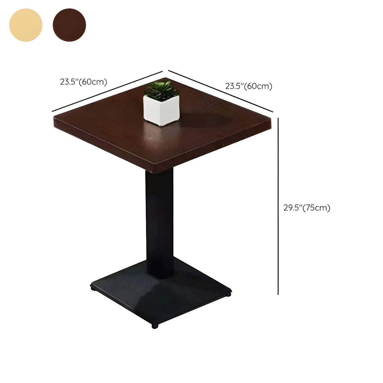 Modern Rectangular Wood Dining Table