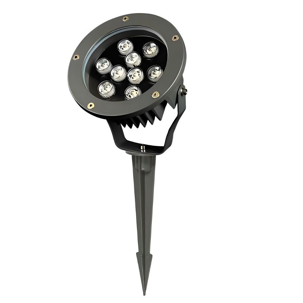 Round Waterproof Modern LED Spotlights Outdoor Tree Spot Lights DC24V-Lighom