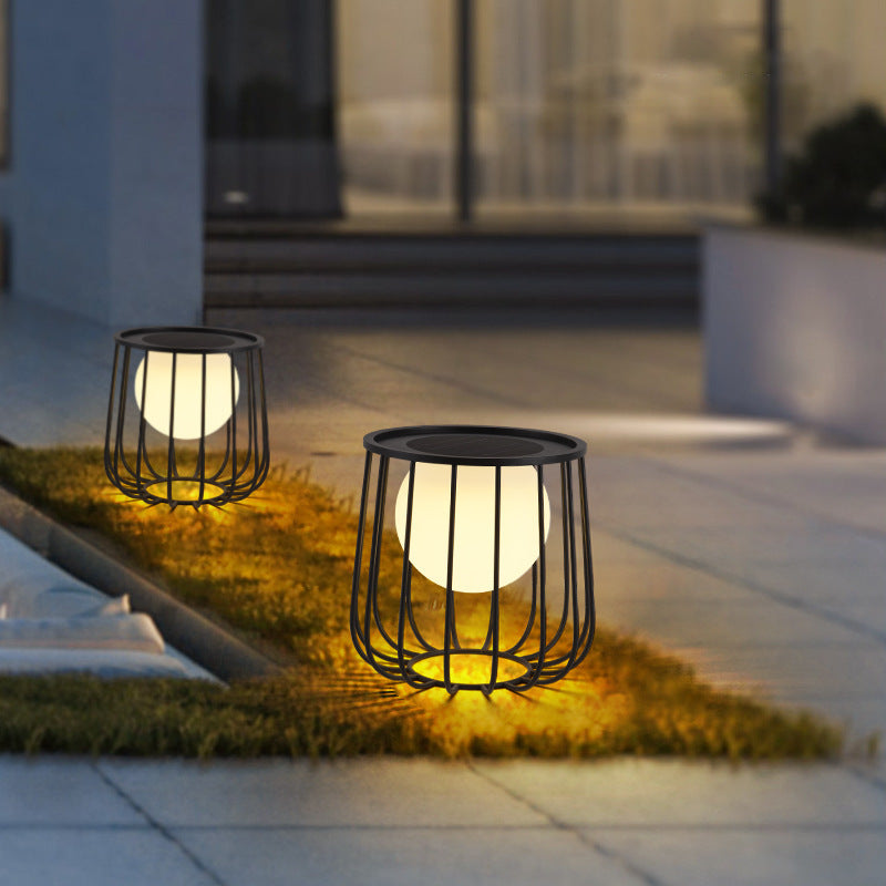 Modern Orb Solar Landscape Light